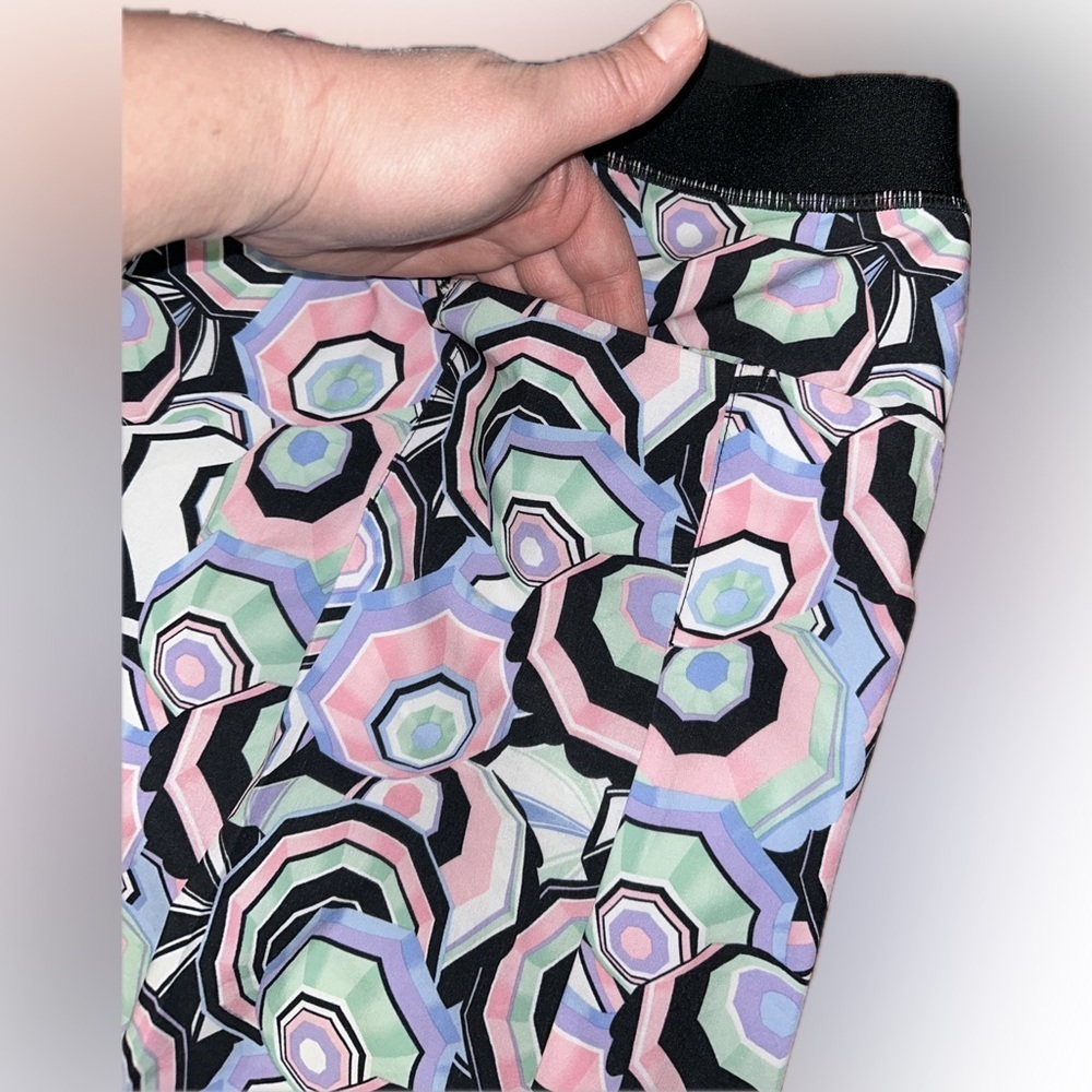 RLX Ralph Lauren Athletic Tennis Golf Skirt Skort Preppy Sporty Black Umbrellas - Picture 6 of 10